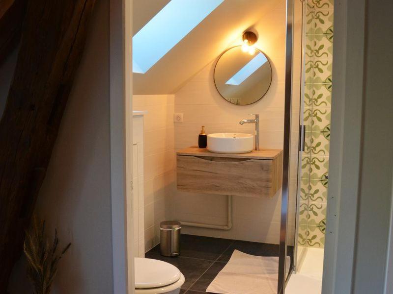 Bed and Breakfast La Ferme De Spoir Mignieres Exterior foto