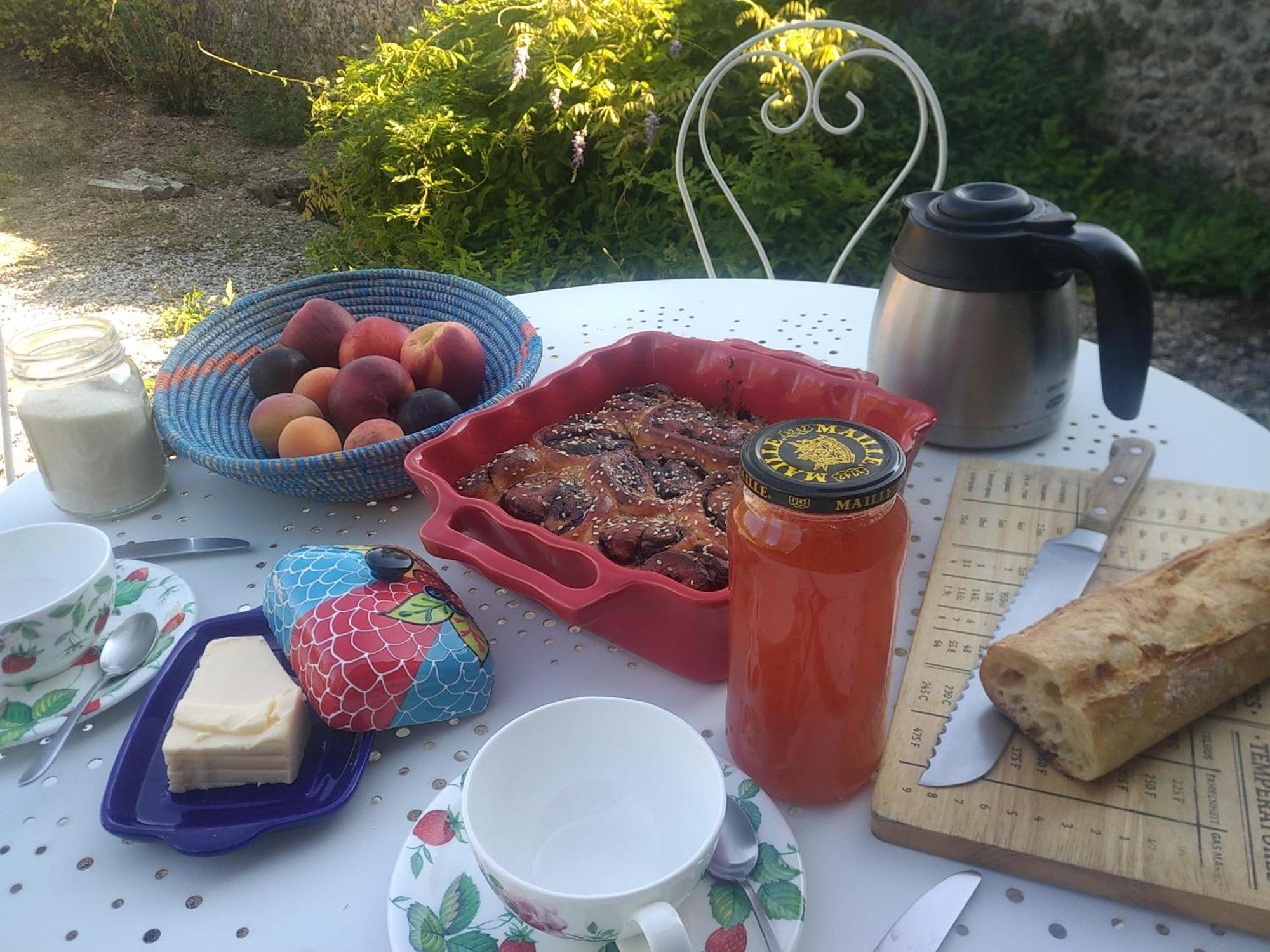 Bed and Breakfast La Ferme De Spoir Mignieres Exterior foto